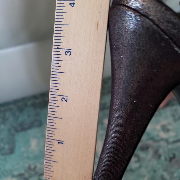 Mootsies Tootsies Black Leather Peep Toe Slingback - Picture 8 of 8